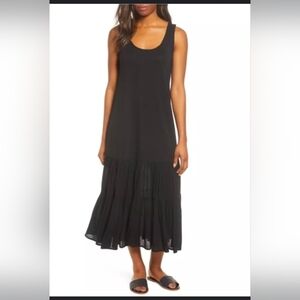 Caslon Black Midi Dress, XS